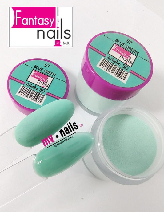 ACRICOLOR BLUE GREEN #57 FANTASY NAILS