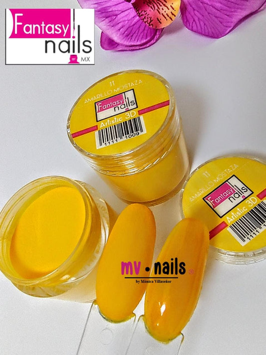 ACRICOLOR AMARILLO MOSTAZA #11 FANTASY NAILS