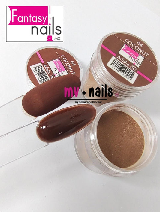 ACRICOLOR COCONUT #64 FANTASY NAILS