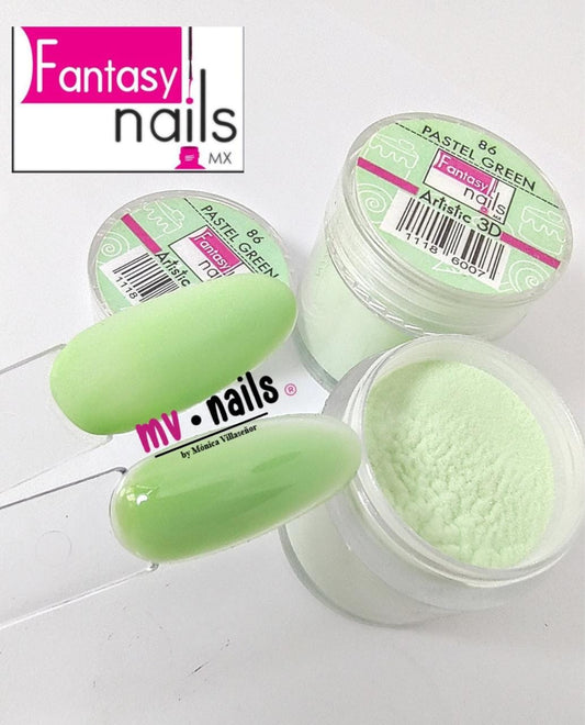 ACRICOLOR PASTEL GREEN #86 FANTASY NAILS