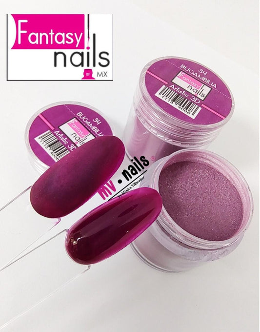 ACRICOLOR BUGAMBILIA #34 FANTASY NAILS